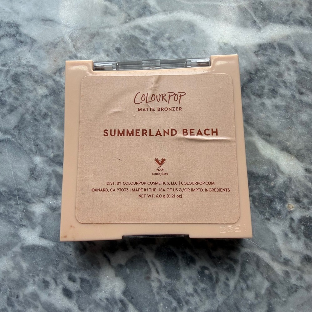 ColourPop Matte Bronzer Summerland Beach